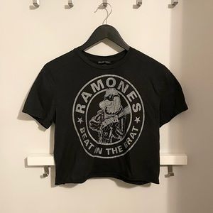 Rare Ramones Cotton blend t-shirt by Zara